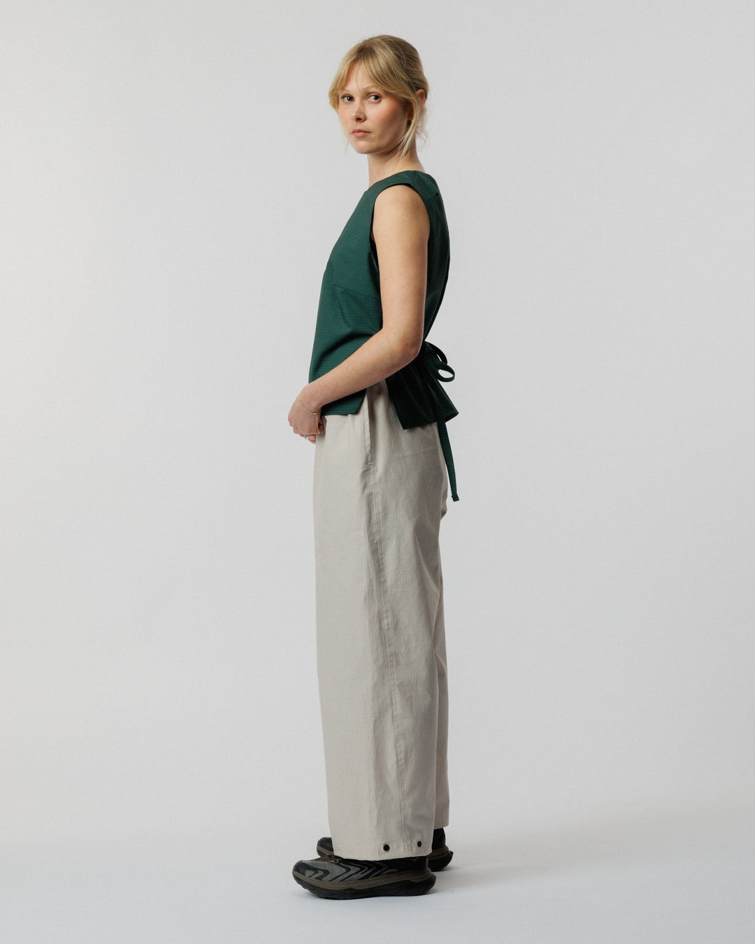 Aimee Ripstop Top- Pine