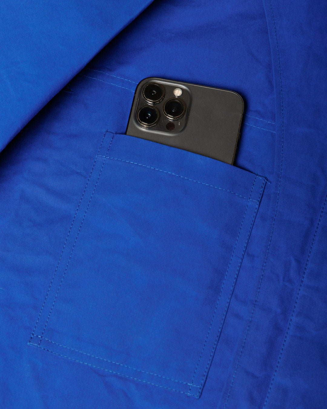 Nell Overshirt - Cobalt Blue