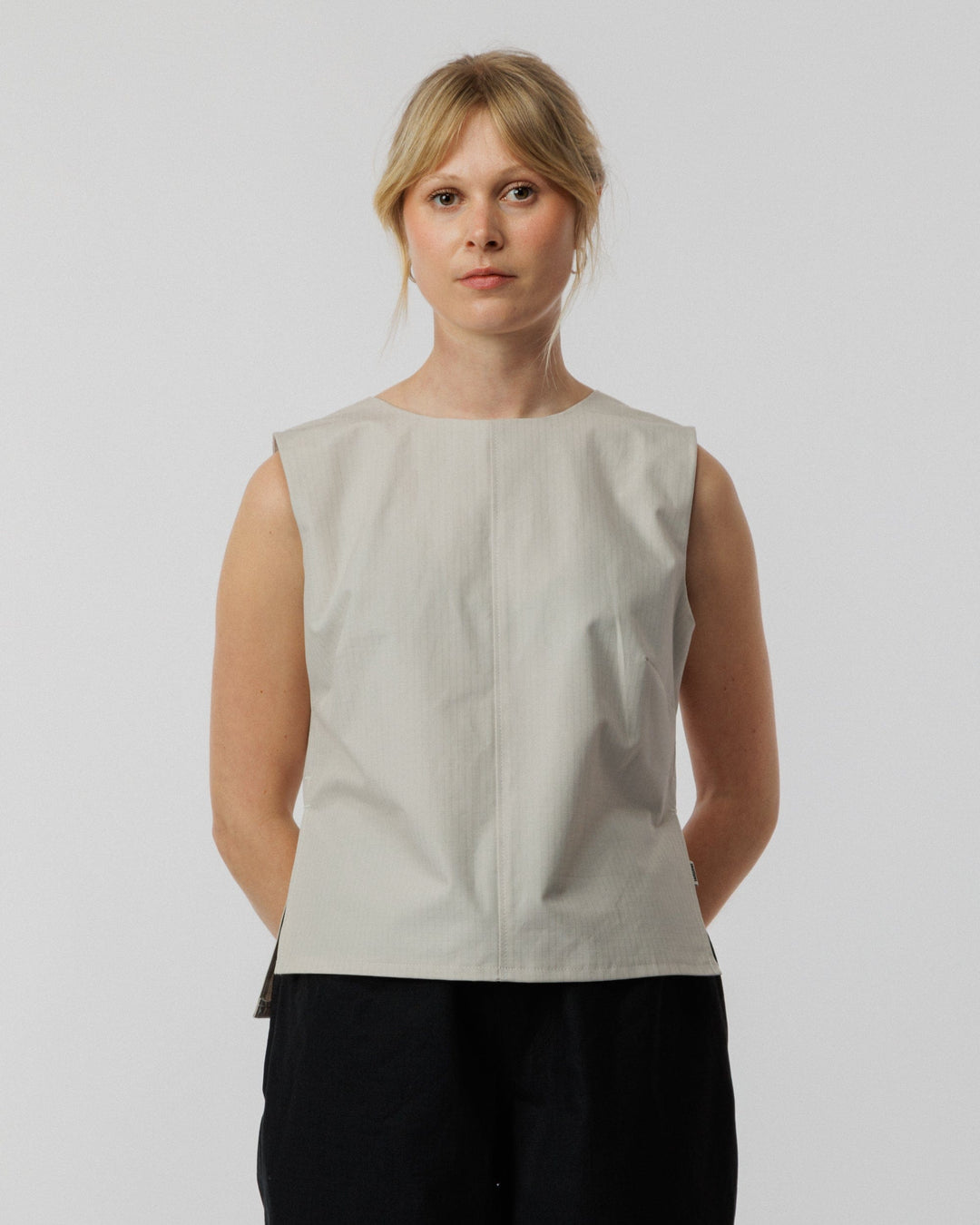 Aimee Ripstop Top - Stone