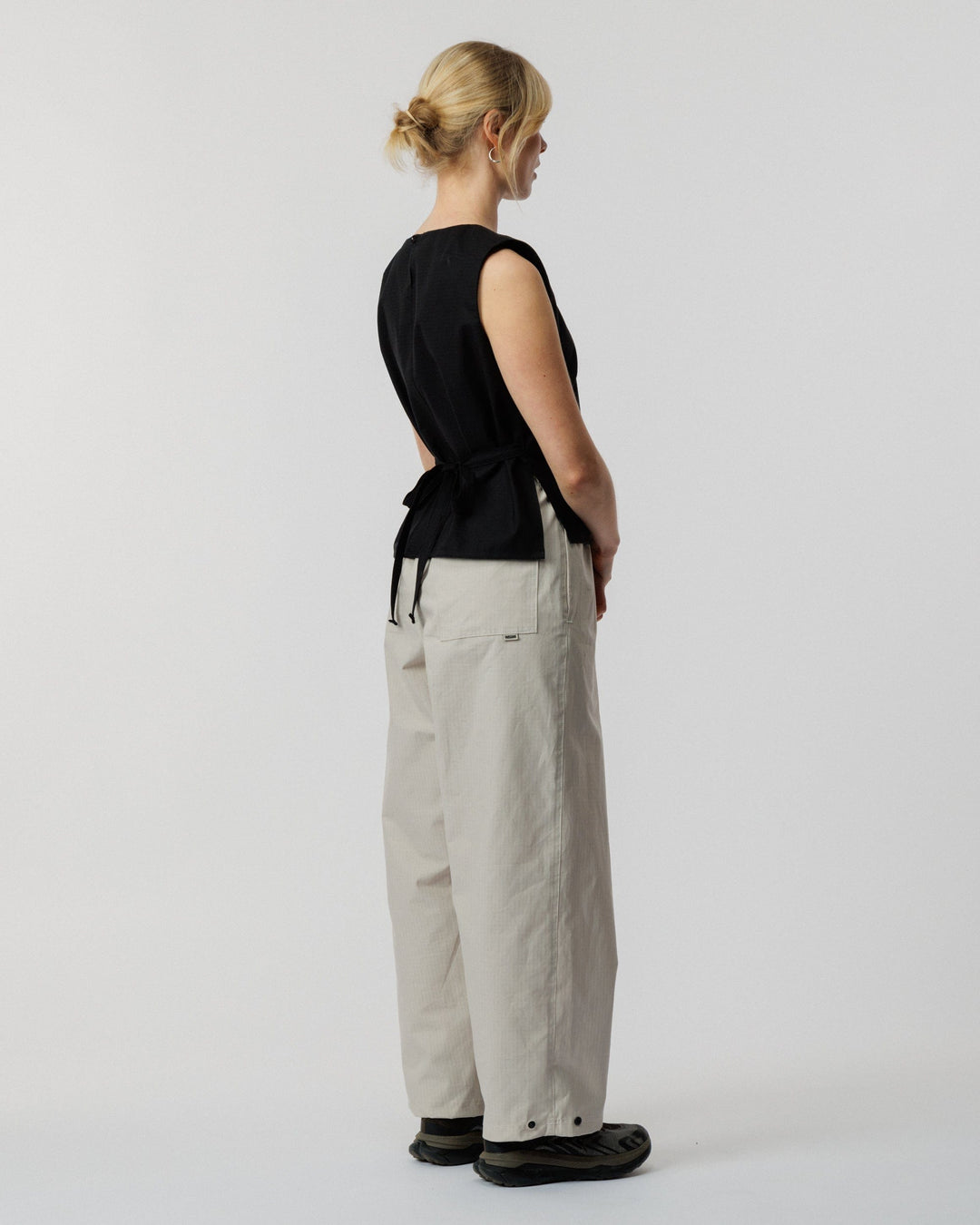 Aimee Ripstop Top - Black