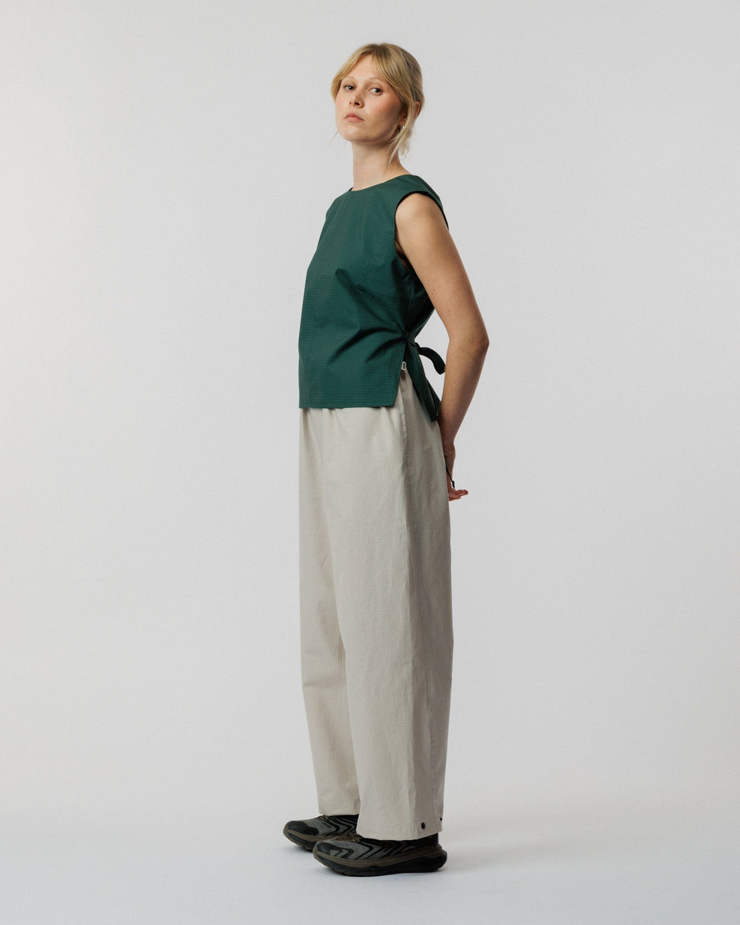 Aimee Ripstop Top- Pine