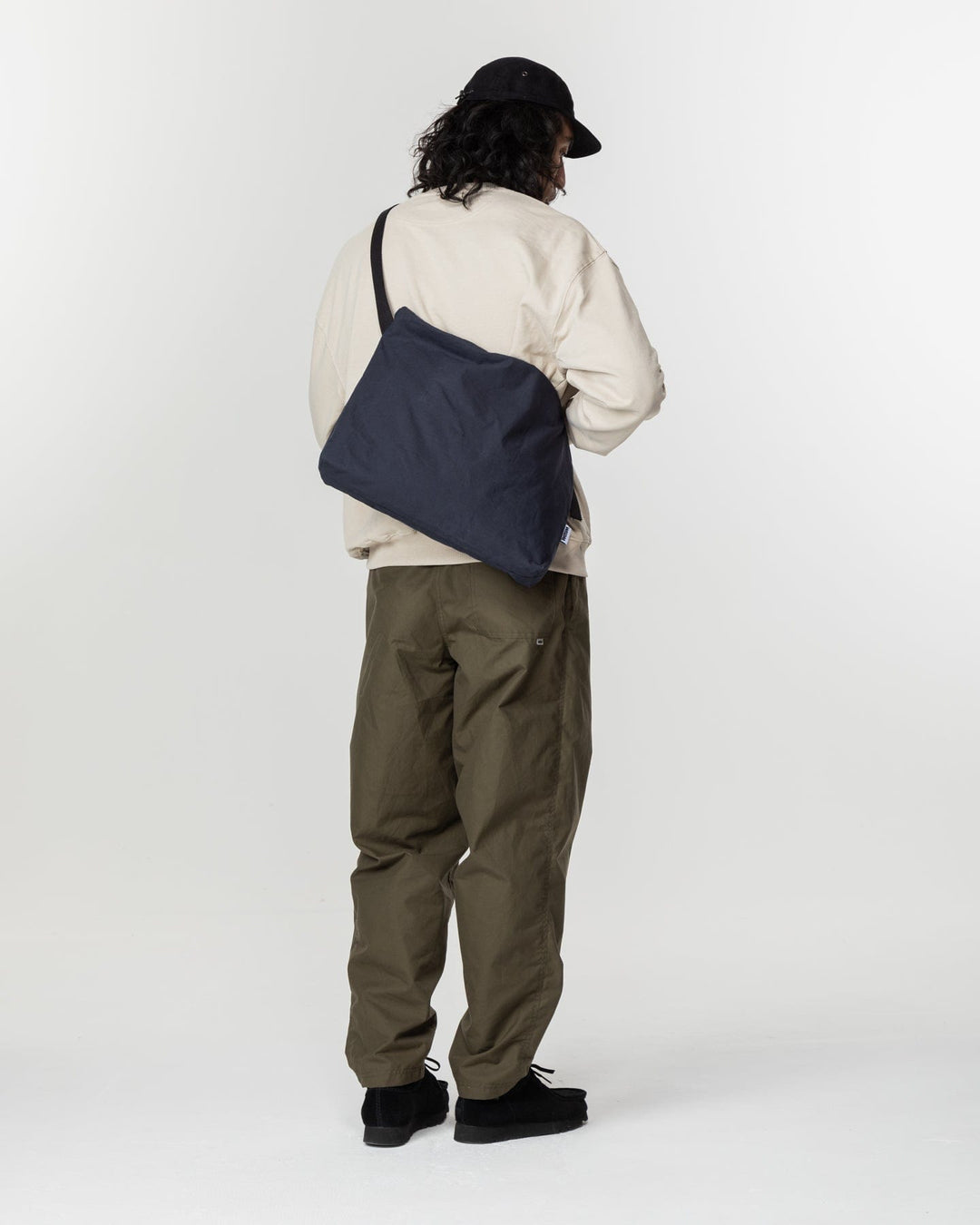 Water Resistant Messenger Bag - Petrol