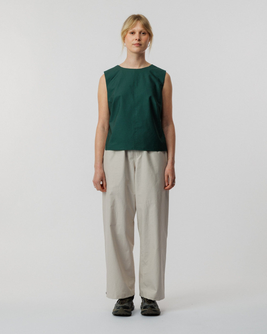 Aimee Ripstop Top- Pine