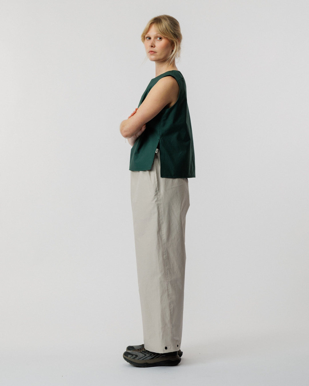 Aimee Ripstop Top- Pine