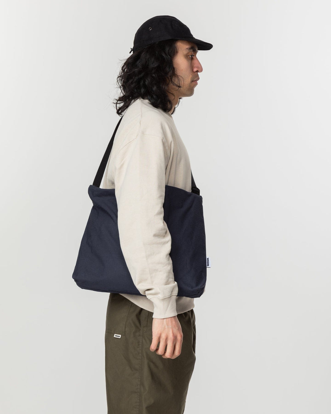 Water Resistant Messenger Bag - Petrol